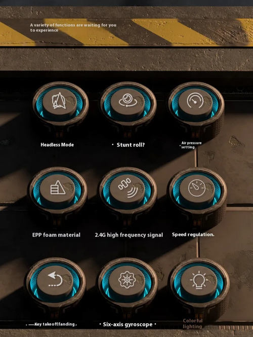 Front view of RC fighter plane with aerodynamic and safe design